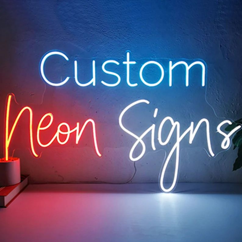 Personalize Flex LED Neon Signs Light for Wedding Party Home | Etsy | Etsy (US)