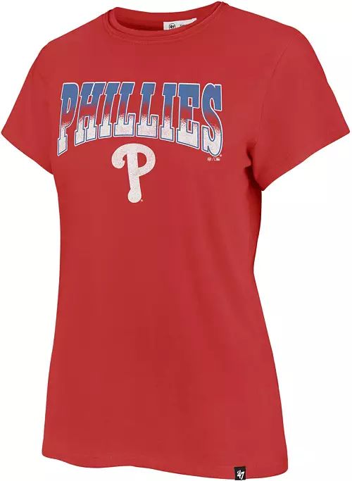 '47 Women's Philadelphia Phillies Red Undertone Franklin T-Shirt | Dick's Sporting Goods