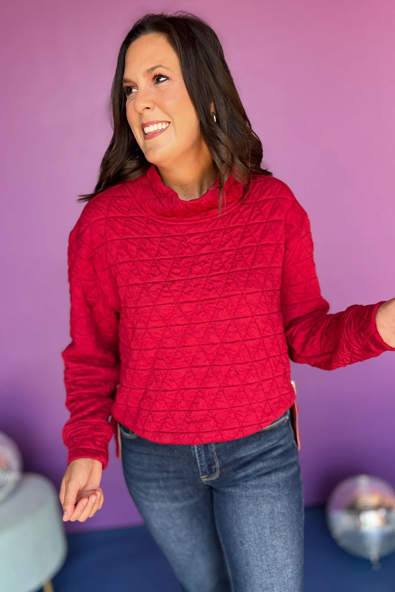 SSYS The Ava Top In Red | Shop Style Your Senses