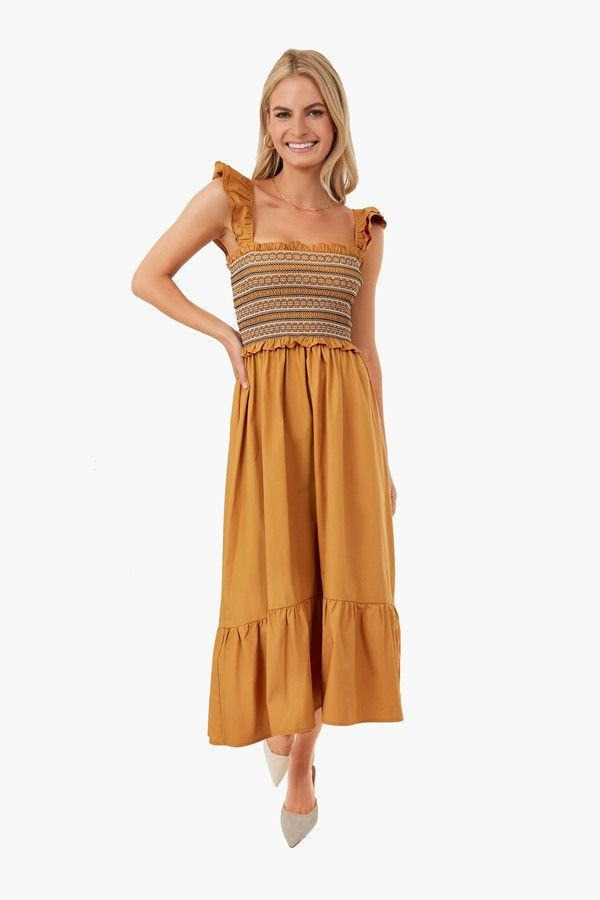 Marigold Penelope Midi Dress | En Saison | Tuckernuck (US)