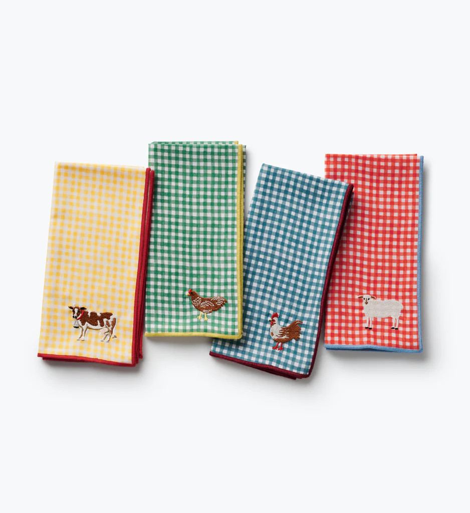Cotton Napkin Set - Home Sweet Home | Rifle Paper Co.