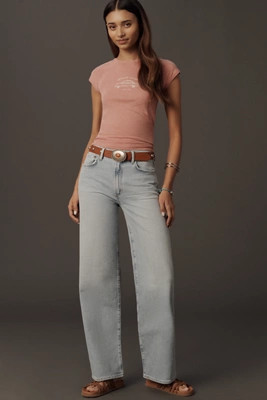 Harper High-Rise Wide-Leg Jeans | Anthropologie (US)
