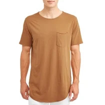 No Boundaries Men's Elongated Tee, up to size 3XL | Walmart (US)