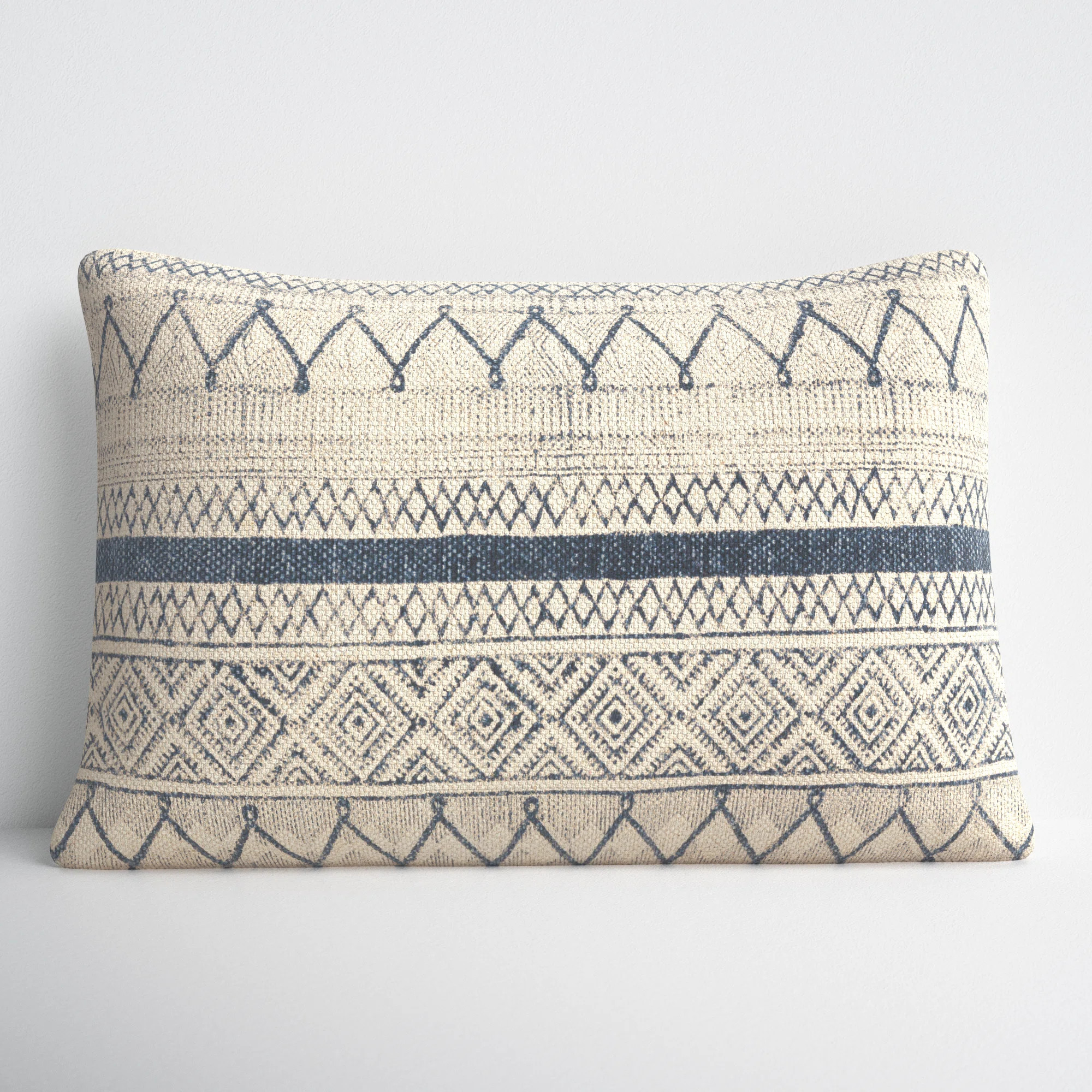 Zetta Rectangular 100% Cotton Lumbar Pillow | Wayfair North America