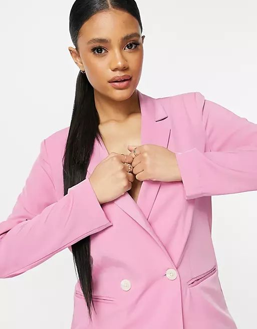 Vila - Nette blazer in roze | ASOS (Global)