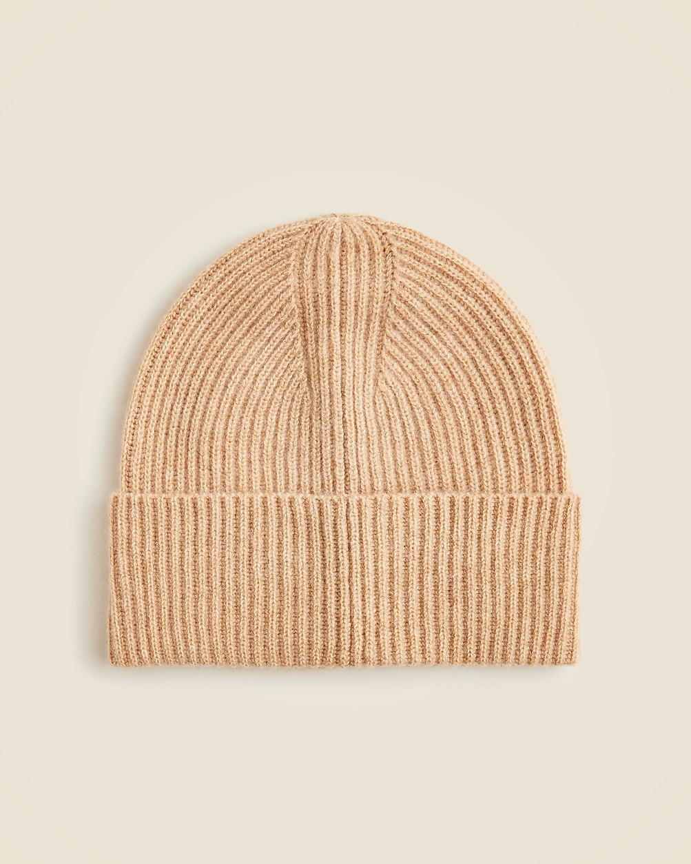 Ribbed cashmere beanie | J. Crew US