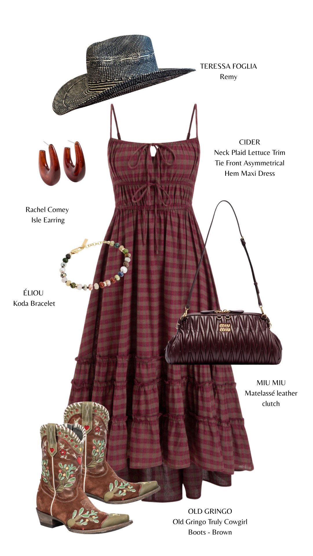 Plaid perfection with a western twist — a flowing maxi, statement boots, and effortless cowgirl charm. 🤠🤎

#WesternChic #CowgirlStyle #PlaidDress #WesternFashion #CowboyBoots #ModernWestern #RodeoStyle #WesternVibes #OutfitInspo #WesternLook
 

 #LTKFestival #LTKootd