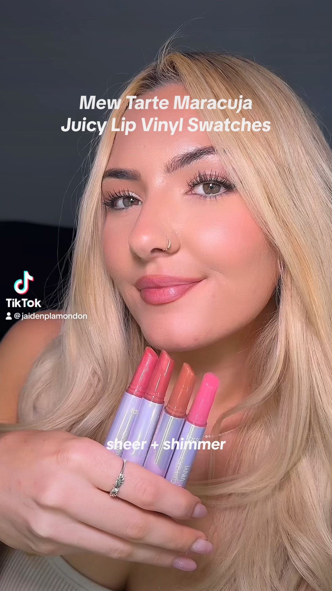 NEW Tarte Maracuja juicy lip vinyl shades! 👏🏻🤍 This lip formula gives you the glossiest looking looks and comes in 3 finishes: sheer, shimmering and full coverage! 

Tarte makeup, lip gloss, lip glosses, best lip gloss, Maracuja juicy lip, Tarte cosmetics, makeup favorites, makeup must haves, best mascara, mascara, tubing mascara, Tartelette tubing XL mascara, beauty favorites, Ulta must haves, Ulta, Sephora, Sephora favorites, Sephora sale, Ulta sale

#LTKbeauty #LTKfindsunder50 

#LTKVideo #LTKFindsUnder50 #LTKBeauty