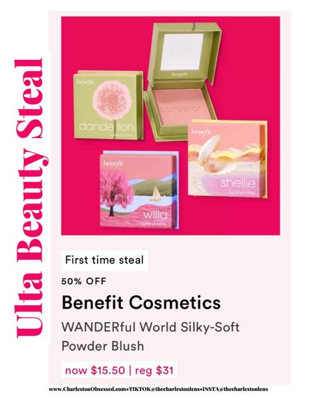Today’s Ulta Sale items! I grabbed the Dandelion blush. 

#LTKbeauty #LTKsalealert #LTKFind