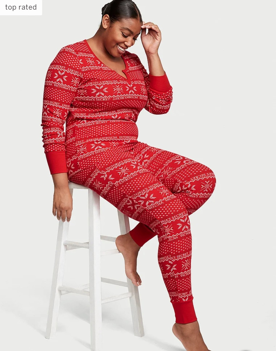 My favorite holiday pajamas!! Available in short, regular, and long! I wear xl long! 

#LTKCyberWeek #LTKfindsunder50 #LTKsalealert