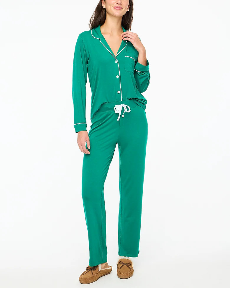 Knit pajama set | J.Crew Factory