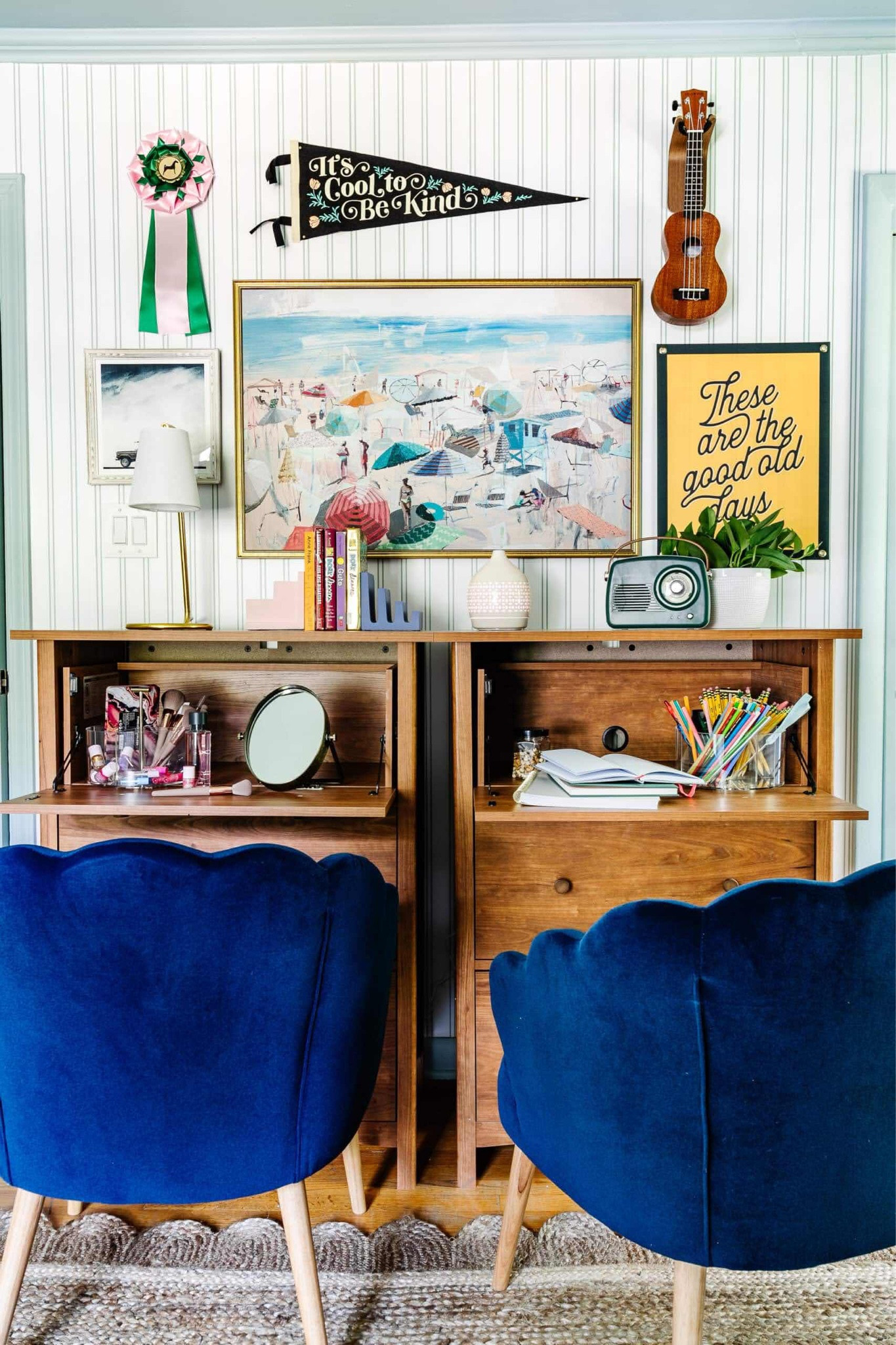 Beachy vibes! 

#GirlsDecor #TeenagerBedroom #GirlsRoom #diy 

#LTKhome #LTKkids