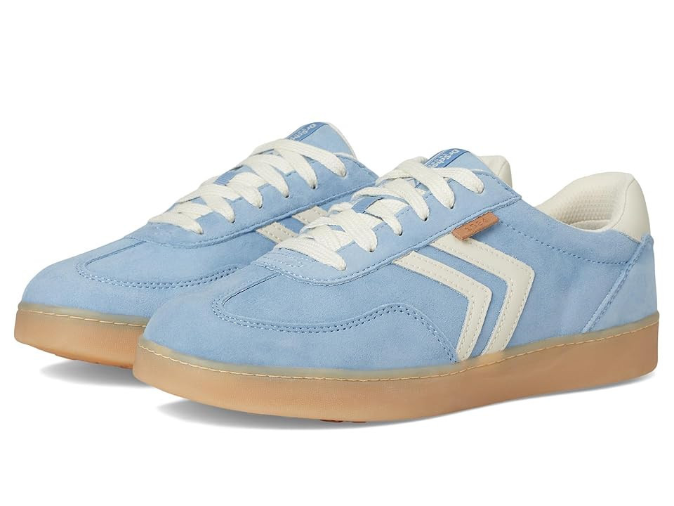 Dr. Scholl's Rebel Sport Women's Shoes Blue Sky Leather : 9.5 M, Leather/Suede | Zappos