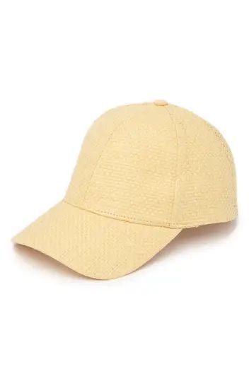 Straw Baseball Cap | Nordstrom Rack