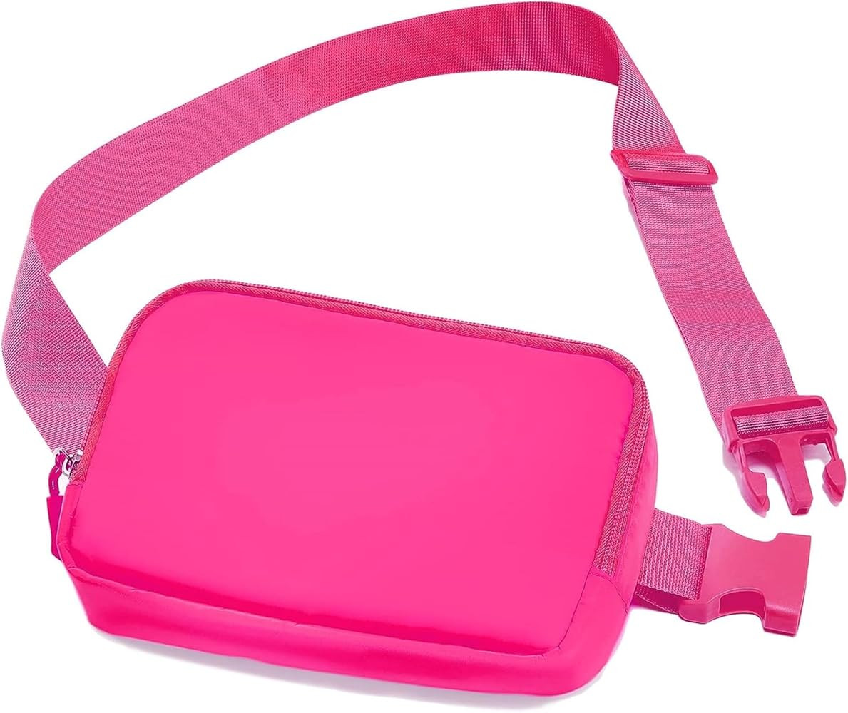 Fanny Pack,Belt Bag,40 Inch Asjustable Strap Everywhere Belt Bag,for Women and Men | Amazon (US)