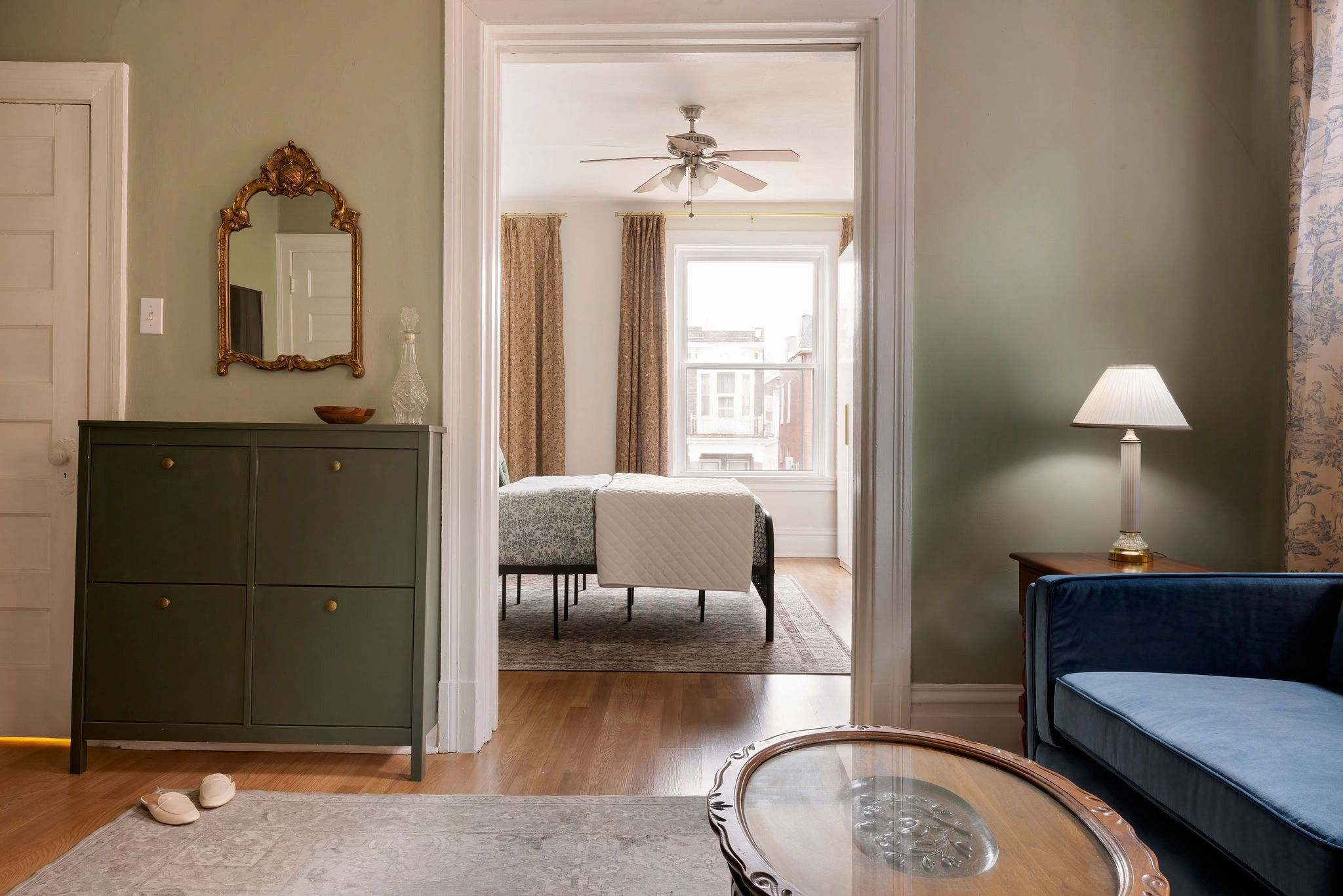 In a small apartment, we were overflowing with shoes 😂 so I knew we needed a little
Shoe cabinet by our entryway door. I bought a white shoe cabinet from Wayfair and painted it Behr North Prints, threw on some brass knobs, and it turned out stunning 🥹 🫶

#LTKstyletip #LTKhome #LTKfindsunder100