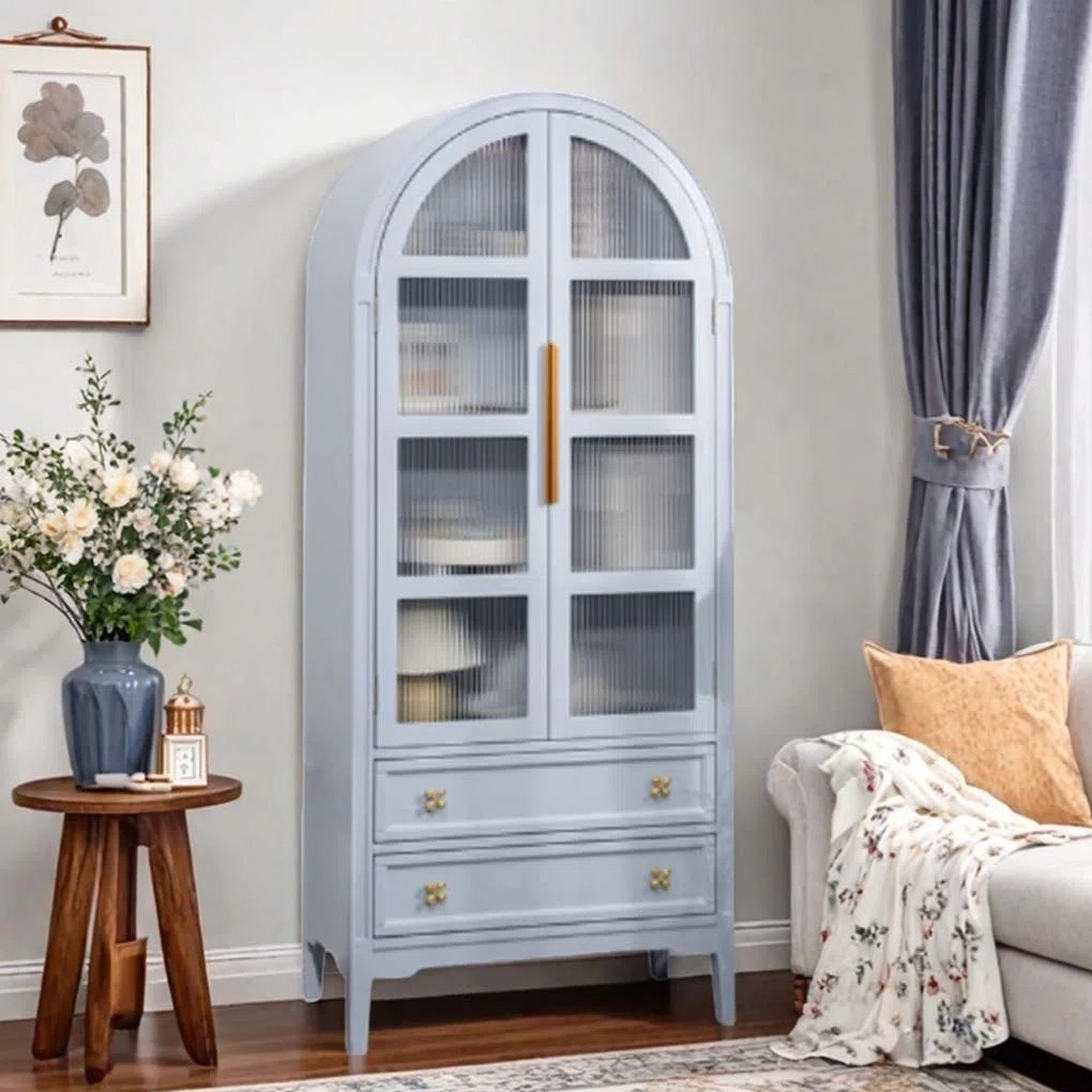Arched Standard Storage Bookcase | Wayfair North America