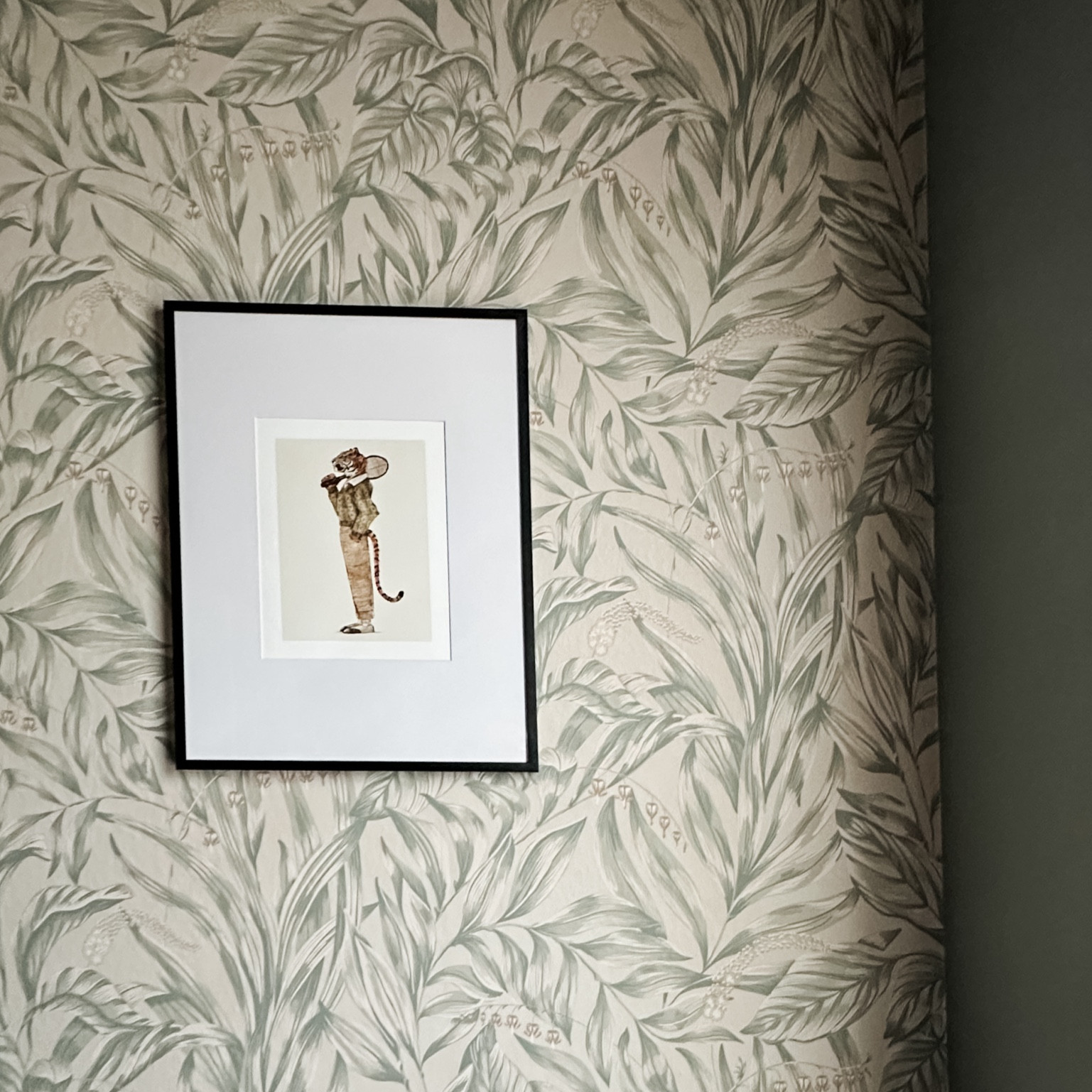 I was super impressed with the quality of both paper and print with the Tennis Tiger art piece placed in the powder bath. With this piece I purchased the art only with white border (you can get without) and picked up a frame from target. It makes the space feel a bit more upscale and also provides an interesting view. 

Art prints from Artfully Made are rendered in thick, luxurious paper using archival inks at the latest printing technology.

Museum Quality Wall Art 
Artfully Made 

ABOUT ARTFULLY WALLS 
Artfully Walls is the premier online venue for gallery-worthy art and art prints at affordable prices. They curate works by independent artists and photographers, bringing eye candy pieces from across the globe. Their portfolio includes a wide range of genres and techniques with thousands of curated works in every style imaginable.