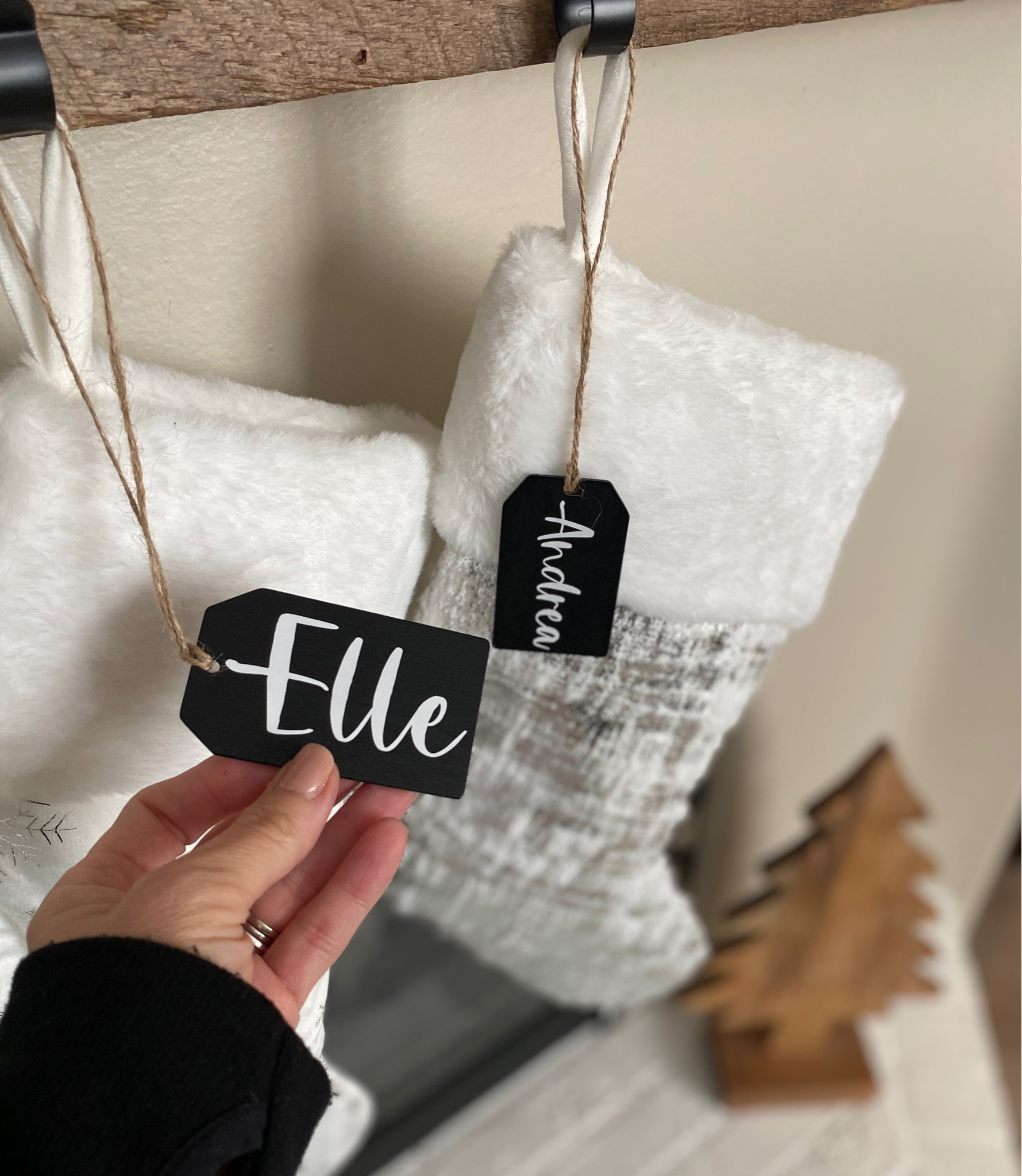 Looking for the perfect way to personalize your stockings? I purchase these wooden tags from @etsy and I absolutely love them. The great thing is, you can always order additional ones, just in case you have more loved ones joining you for Christmas. 🎅🏻 

Shop below ⬇️⬇️⬇️

#LTKChristmas #LTKChristmasstockings #LTKfireplacedecor #LTKetsyfinds #LTKChristmasdecor

#LTKHoliday #LTKSeasonal #LTKGiftGuide