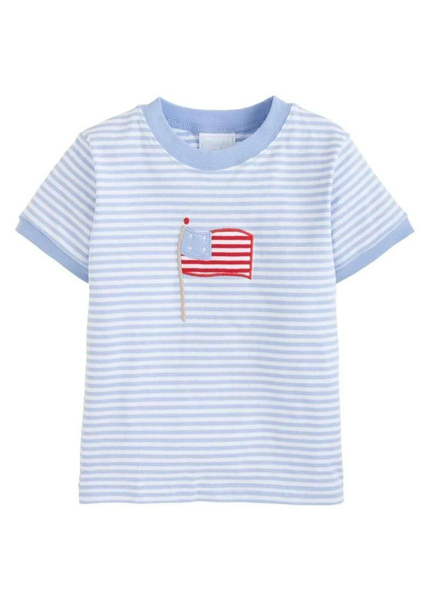 Applique T-Shirt - Flag | Little English