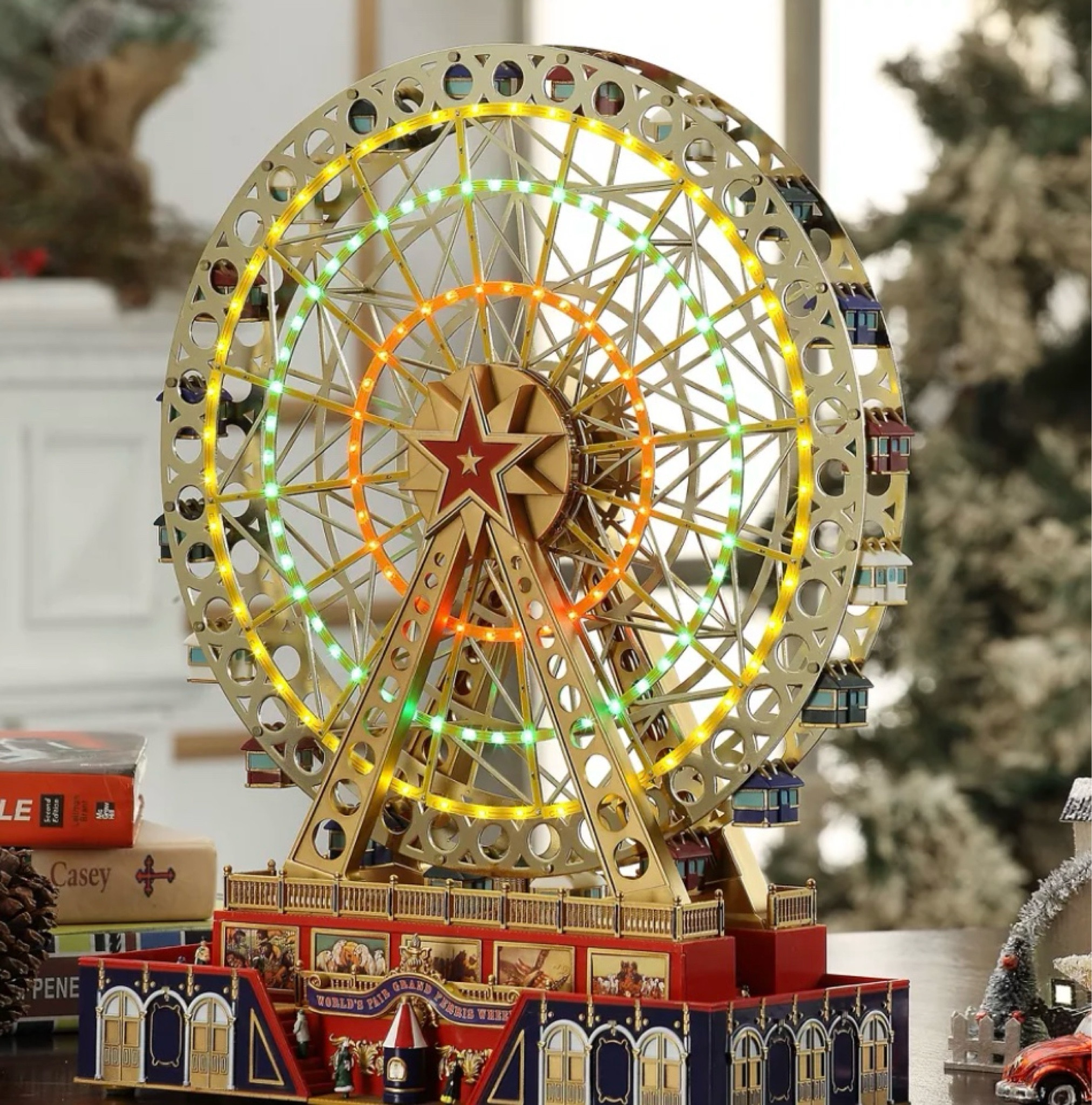 Animated Grand Ferris Wheel Christmas decoration.  

#LTKSeasonal