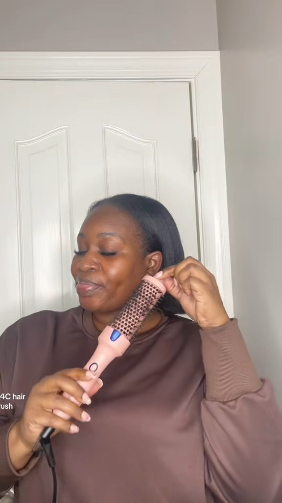 Transforming my 4C natural hair from frizzy and dry to soft, smooth, and bouncy with one styling tool 🤎✨ This thermal round brush for natural hair makes it easy to get a 90s blowout at home without a full silk press or salon visit.

The Kitsch Volumizing Thermal Round Brush helps stretch type 4 hair, smooth roots, reduce frizz, and add shine while keeping your natural texture intact. Perfect for busy moms, millennial women, and anyone looking for a quick blowout on 4C hair with less heat damage.

If you’ve been searching for the best brush for 4C hair, a blowout tool for natural hair, or an easy way to get voluminous hair at home, this one is worth adding to your routine—especially while it’s on sale. 💕✨


#LTKgrwm #LTKBeauty #LTKSaleAlert