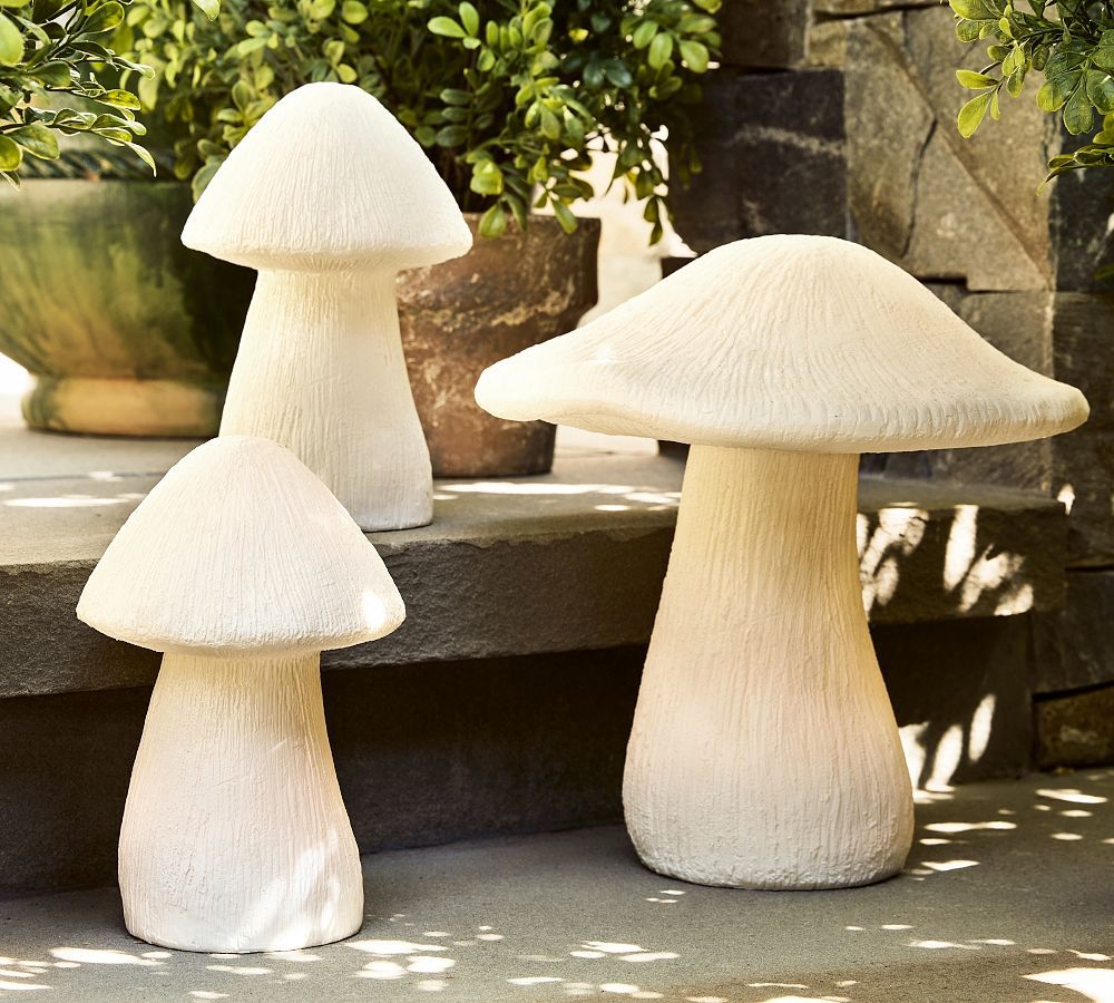 Lit Outdoor Mushroom | Pottery Barn (US)