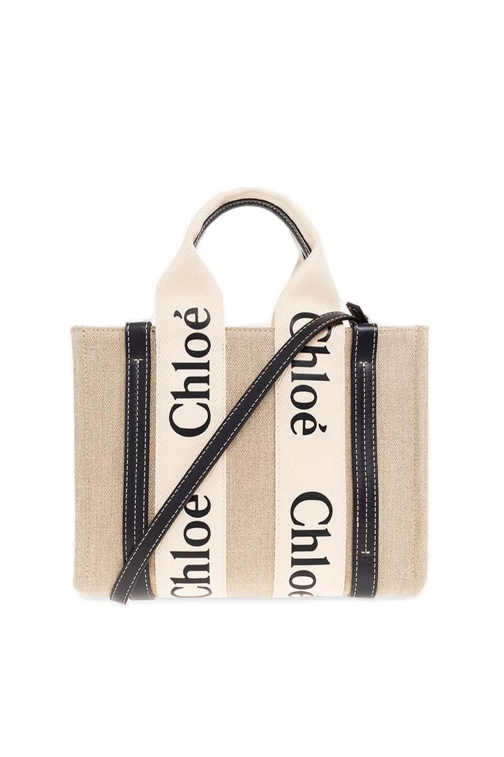 Chloé Woody Small Tote Bag | Cettire Global