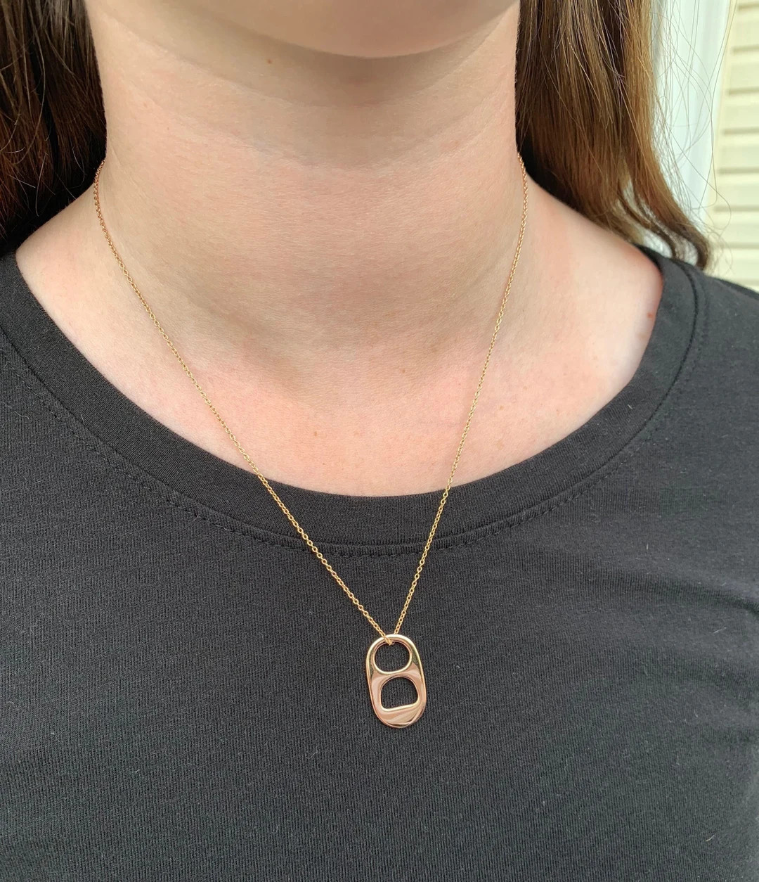 Solid Sterling Silver .925 Soda Rose Rhodium Soda Tab Pendant - FREE 18inch Chain, FREE Jewelry B... | Etsy (US)