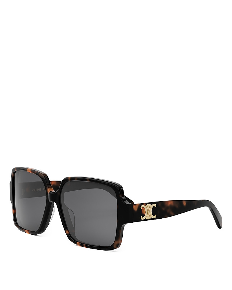 Celine Triomphe Square Sunglasses, 60mm | Bloomingdale's (US)