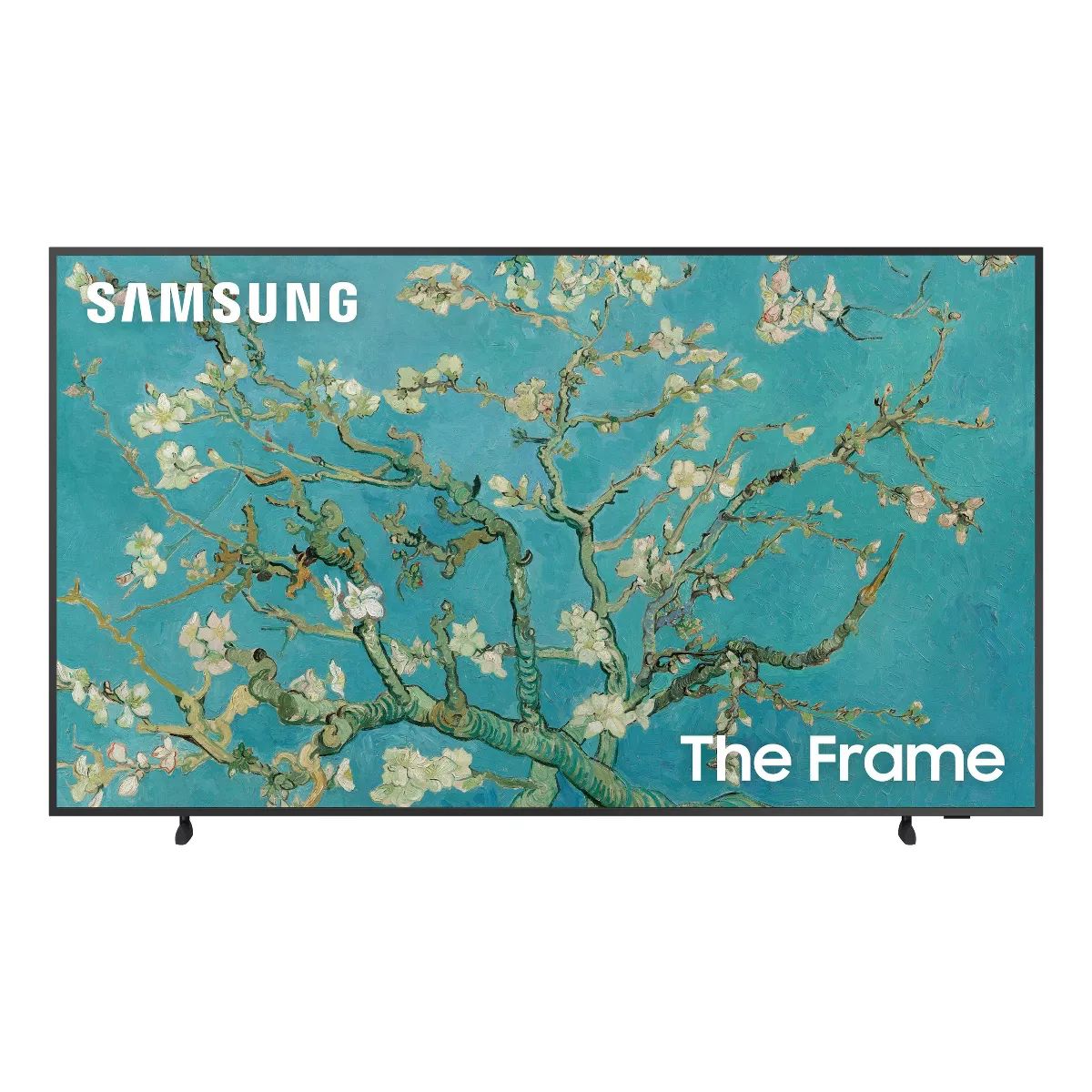 Samsung 50" The Frame Smart 4K UHD TV - Charcoal Black (QN50LS03B) | Target
