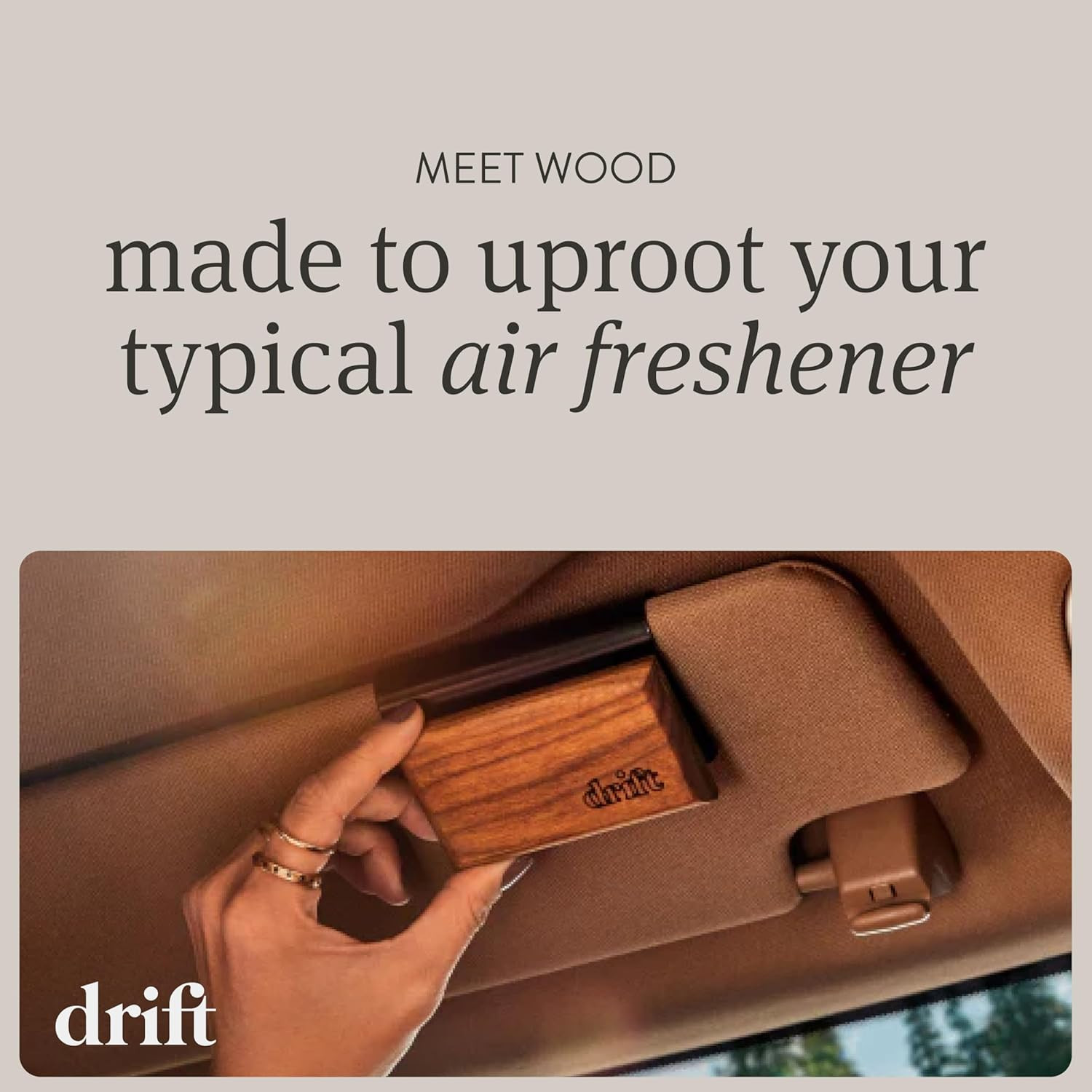 Drift Car Air Freshener - The Original Wood Air Freshener - Car Odor Eliminator - Long Lasting Sc... | Amazon (US)