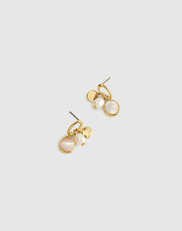 Freshwater Pearl Cluster Drop Earrings | Madewell