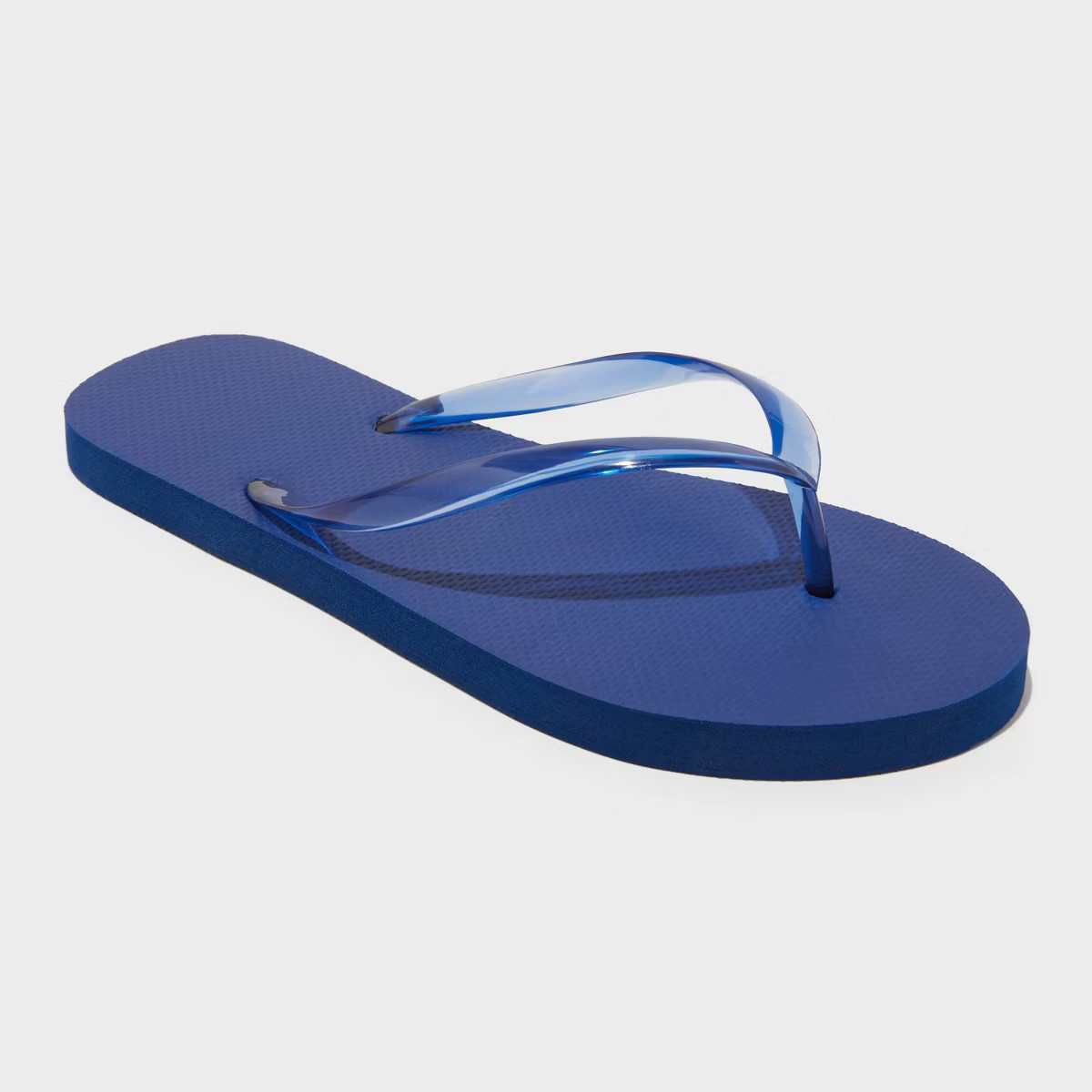 Women's Sydney Thong Flip Flop Sandals - Shade & Shore™ Navy Blue 8 | Target