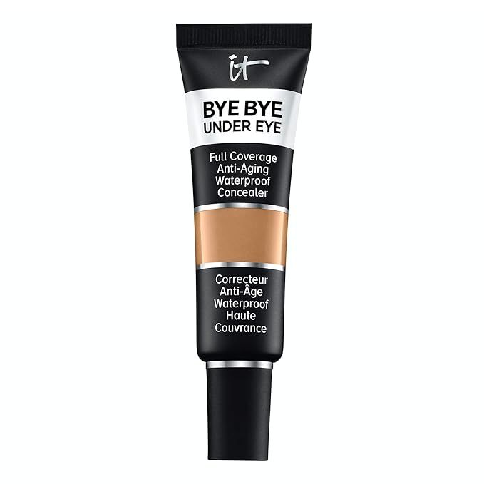 IT Cosmetics Bye Bye Under Eye, 40.0 Deep Tan (W) - Full-Coverage, Anti-Aging, Waterproof Conceal... | Amazon (US)