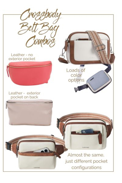 Travel hack alert! 💼✨ Finally found the unicorn of vacation bags - crossbody to belt bag conversion that won't break the bank! This versatile stunner features a secure outer phone pocket (no more digging when capturing vacation moments!) plus sleek styling that works from sightseeing to dinner. Perfect for keeping essentials close while staying hands-free. Which one is calling your name? #TravelEssentials #VersatileBag #VacationMustHave 

 #LTKSeasonal #LTKFindsUnder50 #LTKTravel