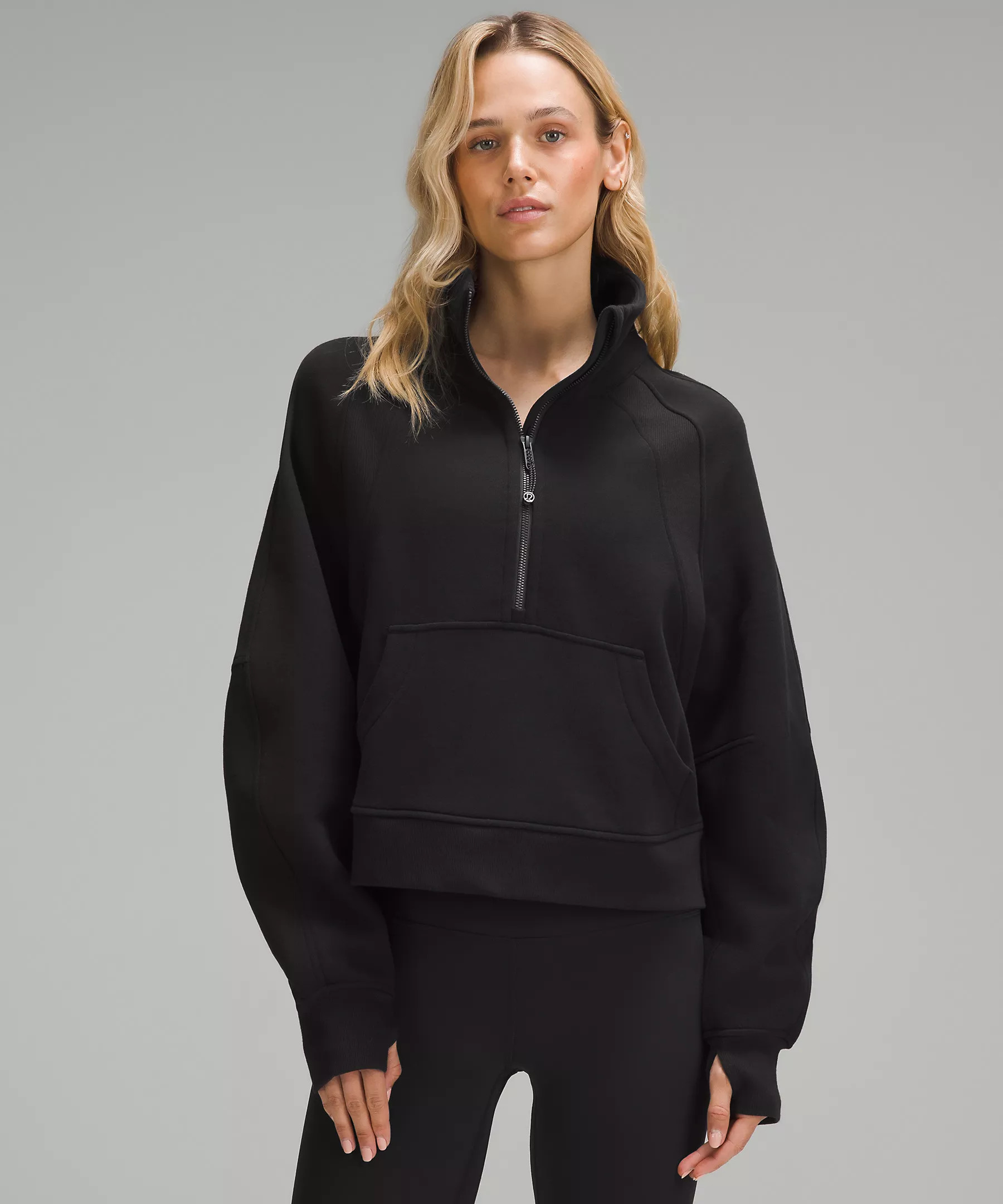 Scuba Oversized Funnel-Neck Half Zip | Women's Hoodies & Sweatshirts | lululemon | Lululemon (US)