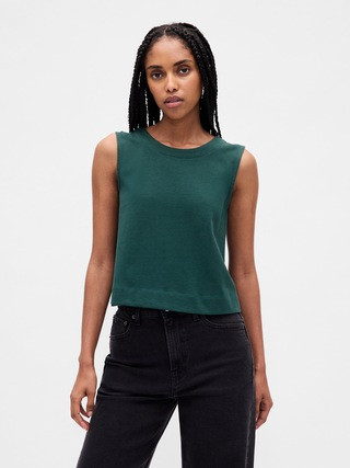 Heavyweight Organic Cotton Shell Tank Top | Gap (US)