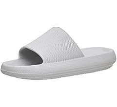 CUSHIONAIRE Women's Feather recovery slide sandals with +Comfort | Amazon (US)