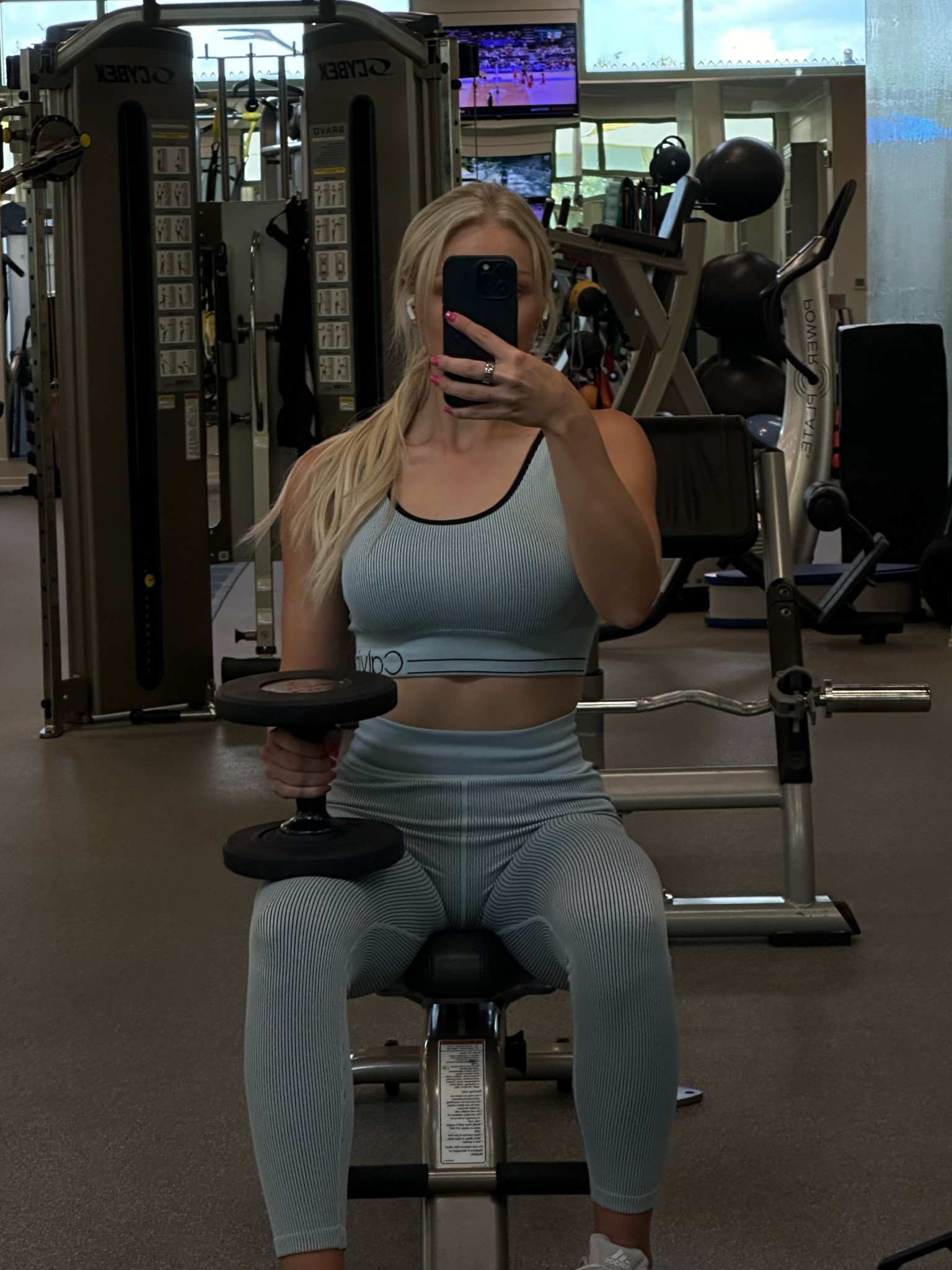 The color I am wearing is Bleached Aqua :)

Many are becoming out of stock!!

#LTKFitness #LTKTravel