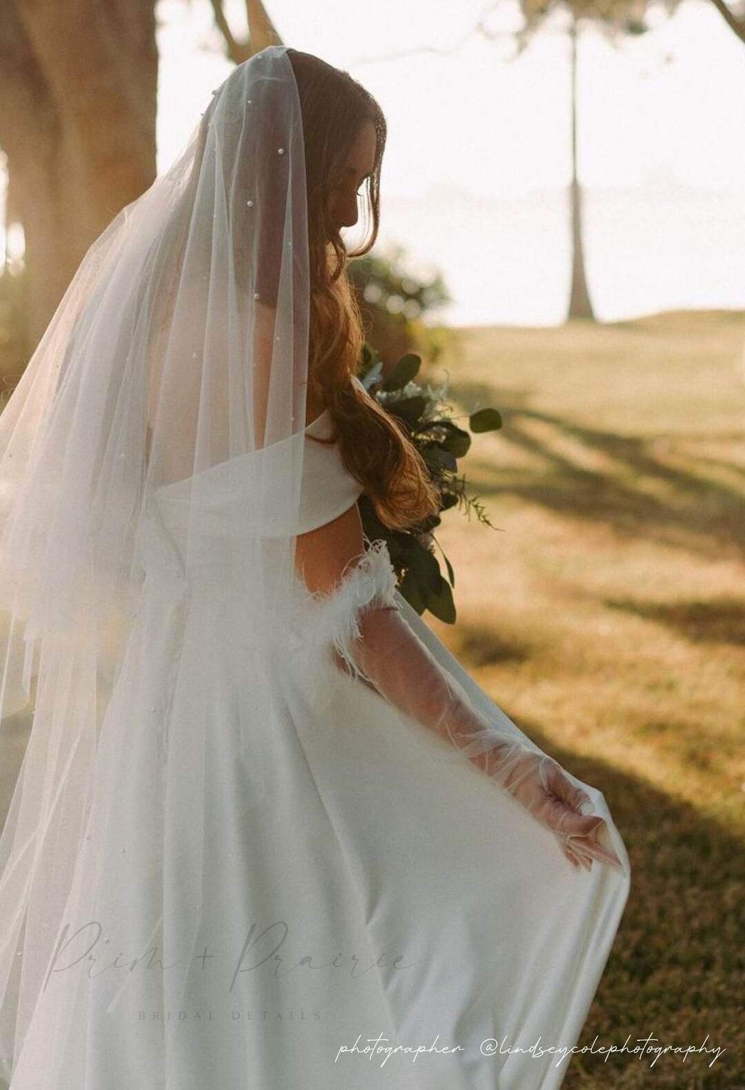 ANNA // Feather Long Tulle Bridal Arm gloves, Feather Bride Wedding Gloves, Tulle long cocktail G... | Etsy (US)