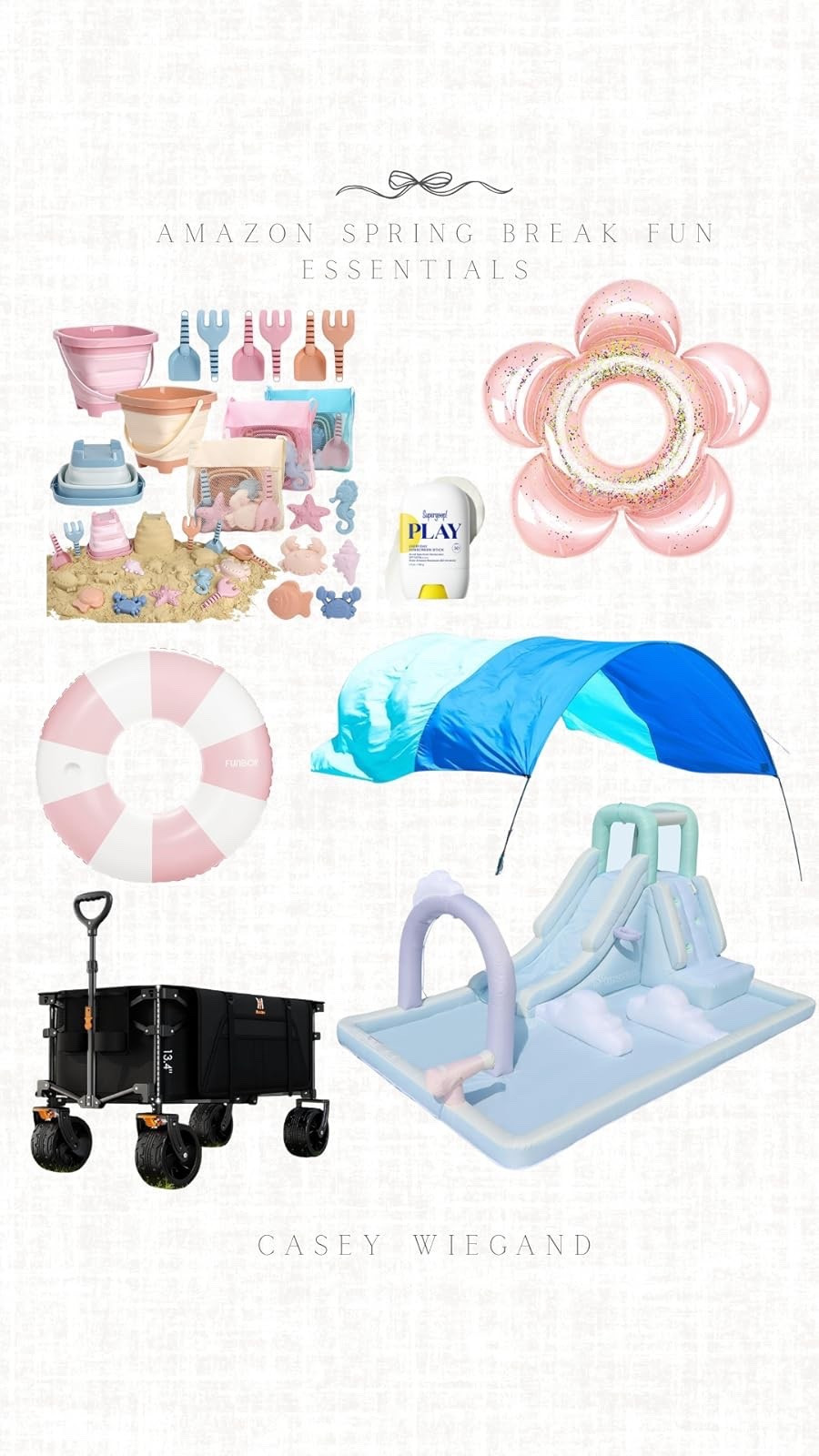 Hit the beach with these fun essentials! From sunscreen to floats, everything you need for a great day. #BeachReady

#LTKSeasonal #LTKSpringSale #LTKmomlife