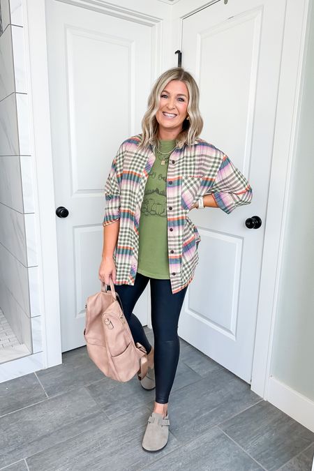 Early Fall outfit idea. Loving this color combo. 

Right now all flannels are 20% off at Target 

#LTKstyletip #LTKSeasonal #LTKfindsunder50