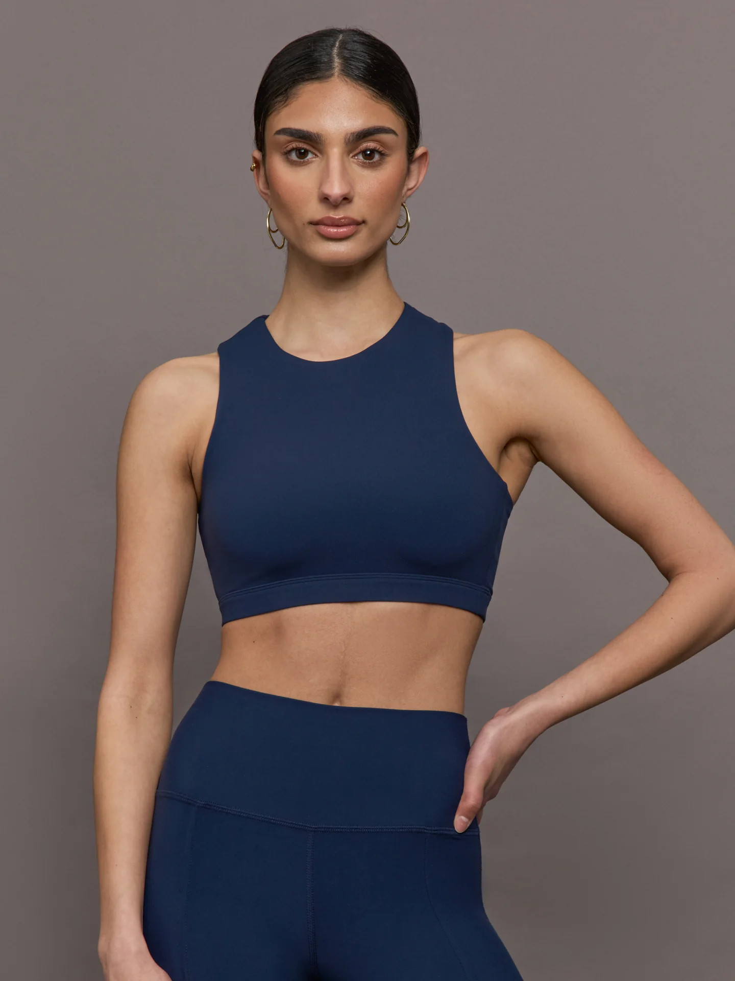 Open Back Bra in Melt - Navy Blazer | Carbon38