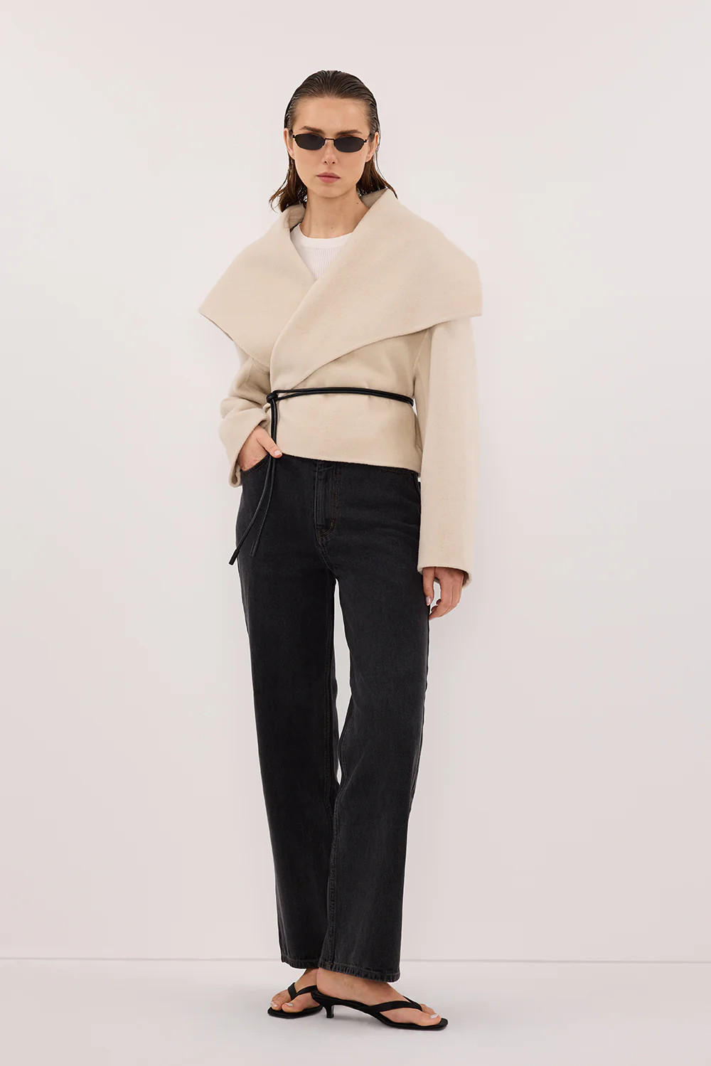 WESTIN BLACK RINSE STRAIGHT JEAN | DISSH