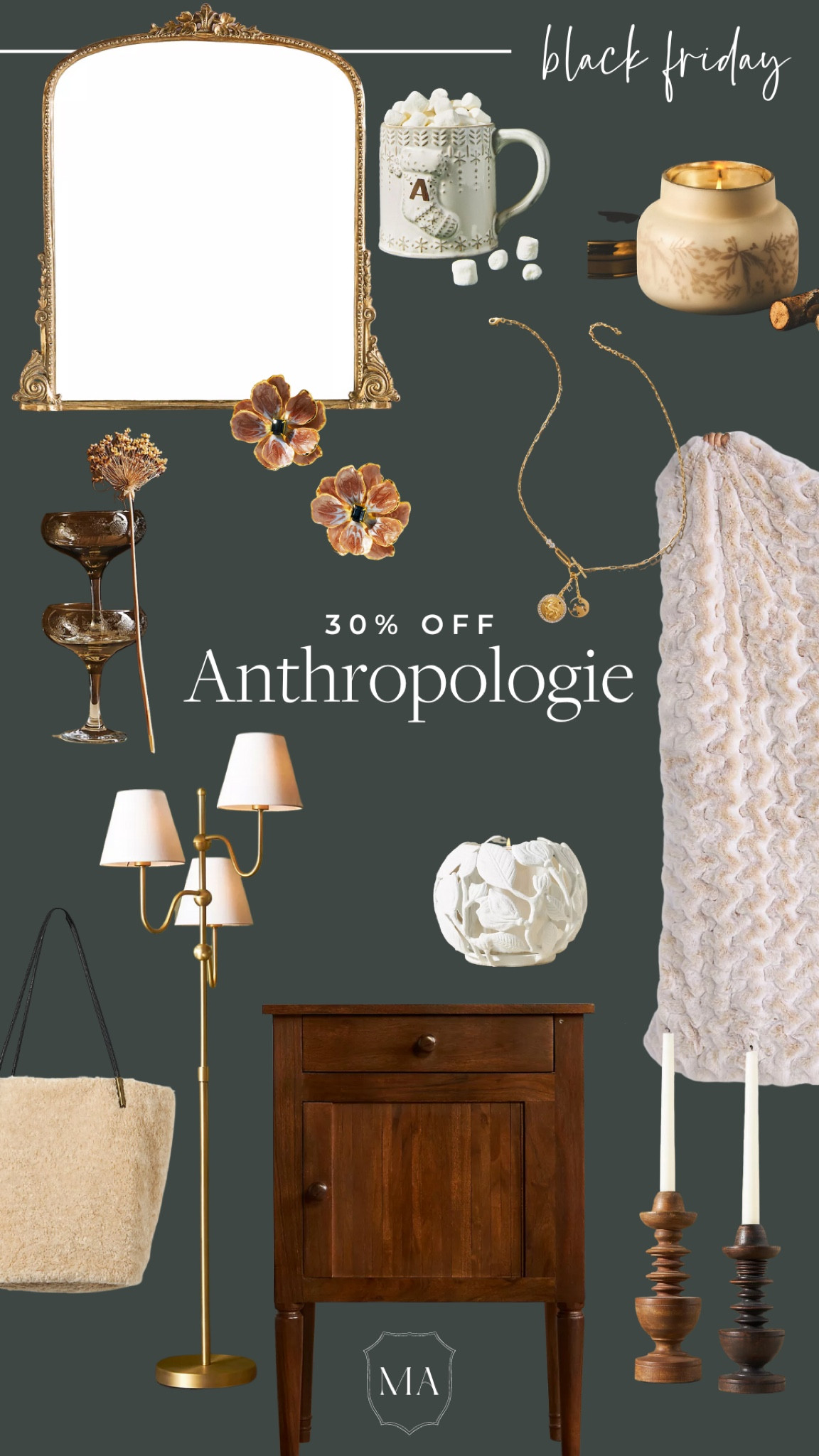 Anthropologie 30% off in cart! 👏🏻🌲

#LTKHoliday #LTKhome #LTKCyberweek