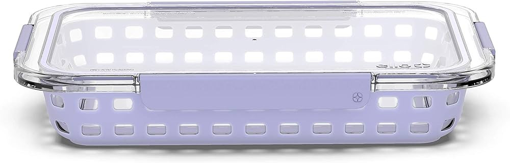 Ello Duraglass Baking Dish, 9x13-3Qt, Tropical Violet | Amazon (US)