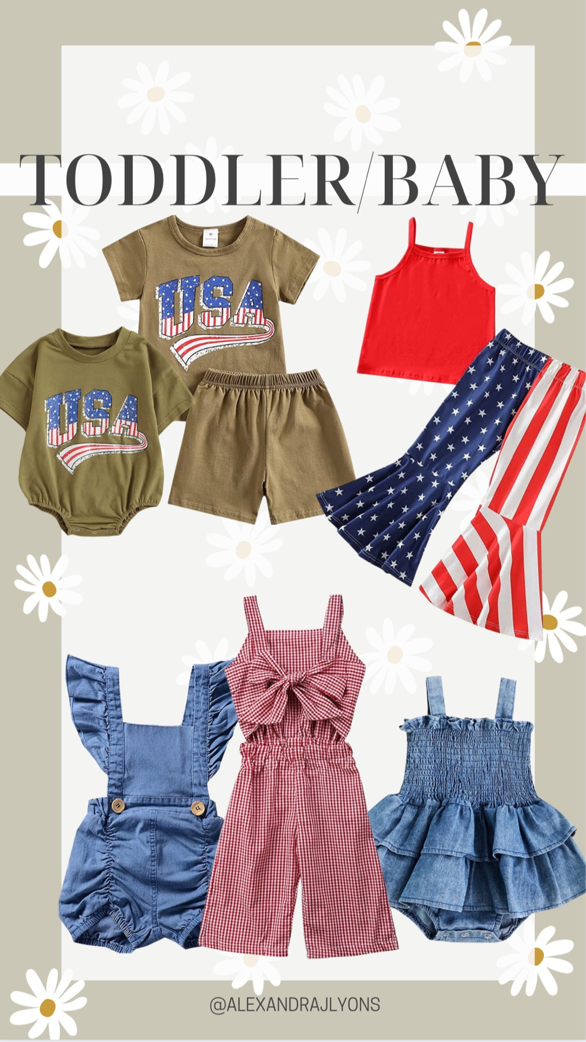 Toddler, baby girl patriotic 

#LTKSeasonal #LTKfamily #LTKkids