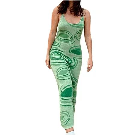 Club Dresses for Women Party Night Sexy Green Dresses Knit Dress Spaghetti Dresses Women Annual Ring | Walmart (US)