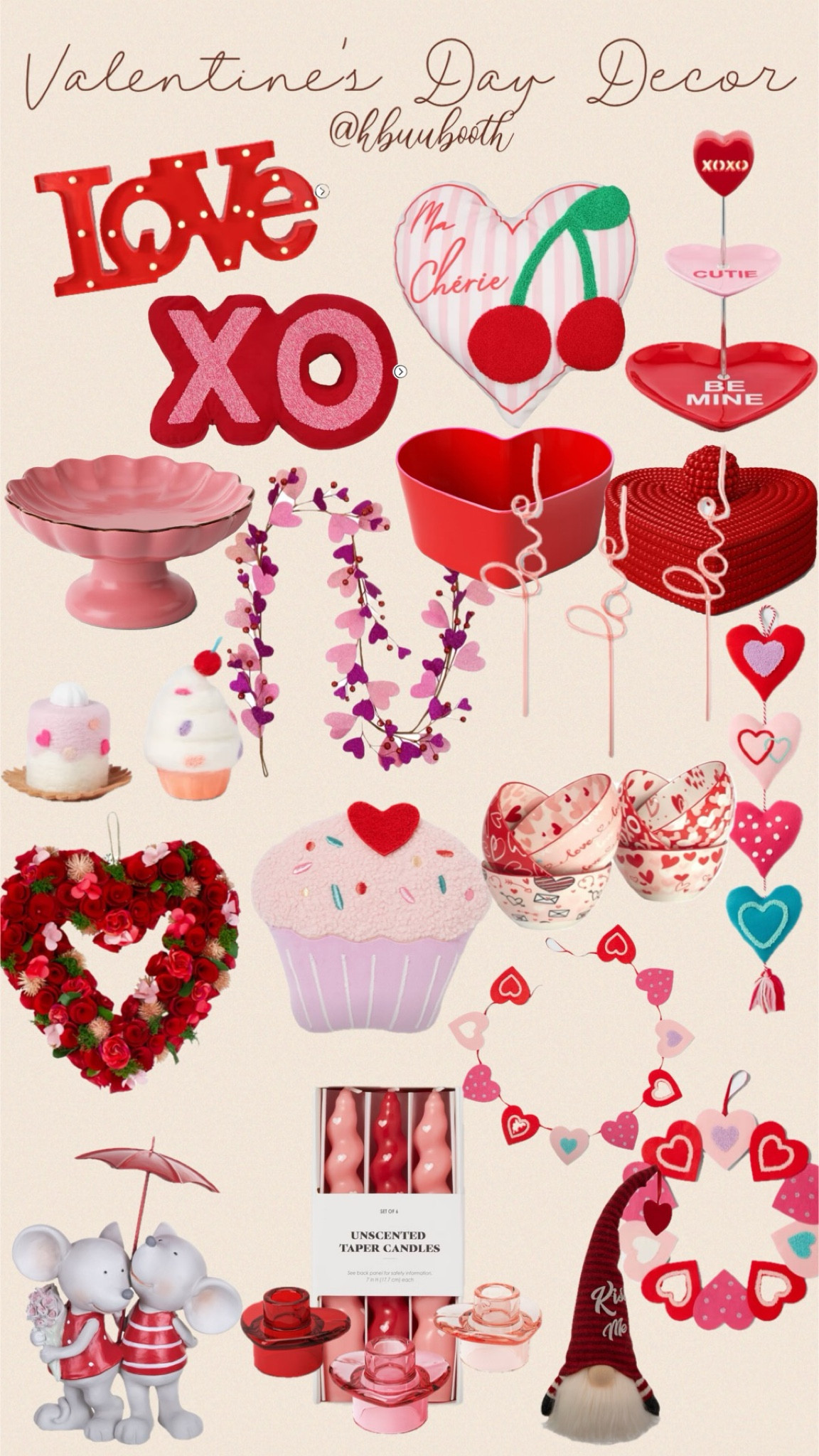 Valentine’s Day decors
Valentines decorations


#LTKStyleTip #LTKSeasonal #LTKHome